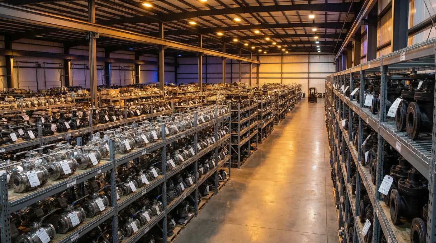 Stock y Suministro de Válvulas